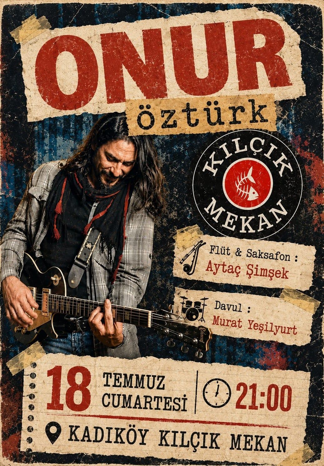 Onur Öztürk - 90'lar Türkçe Pop Konser