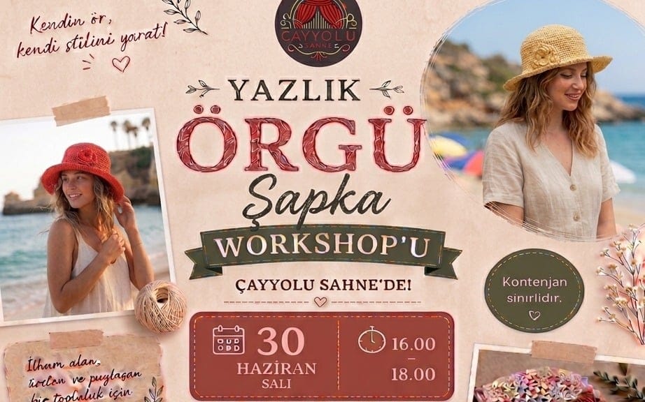 ÖRGÜ ŞAPKA WORKSHOP