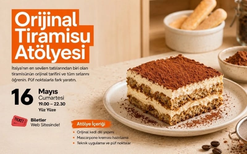 Orijinal Tiramisu Atölyesi