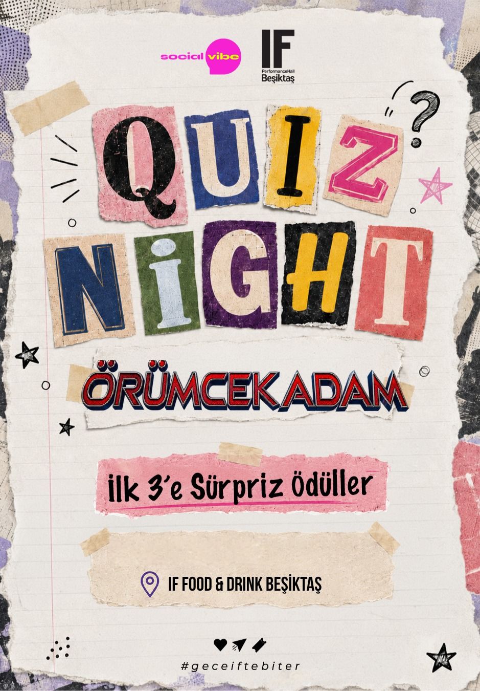 Örümcek Adam Quiz Night