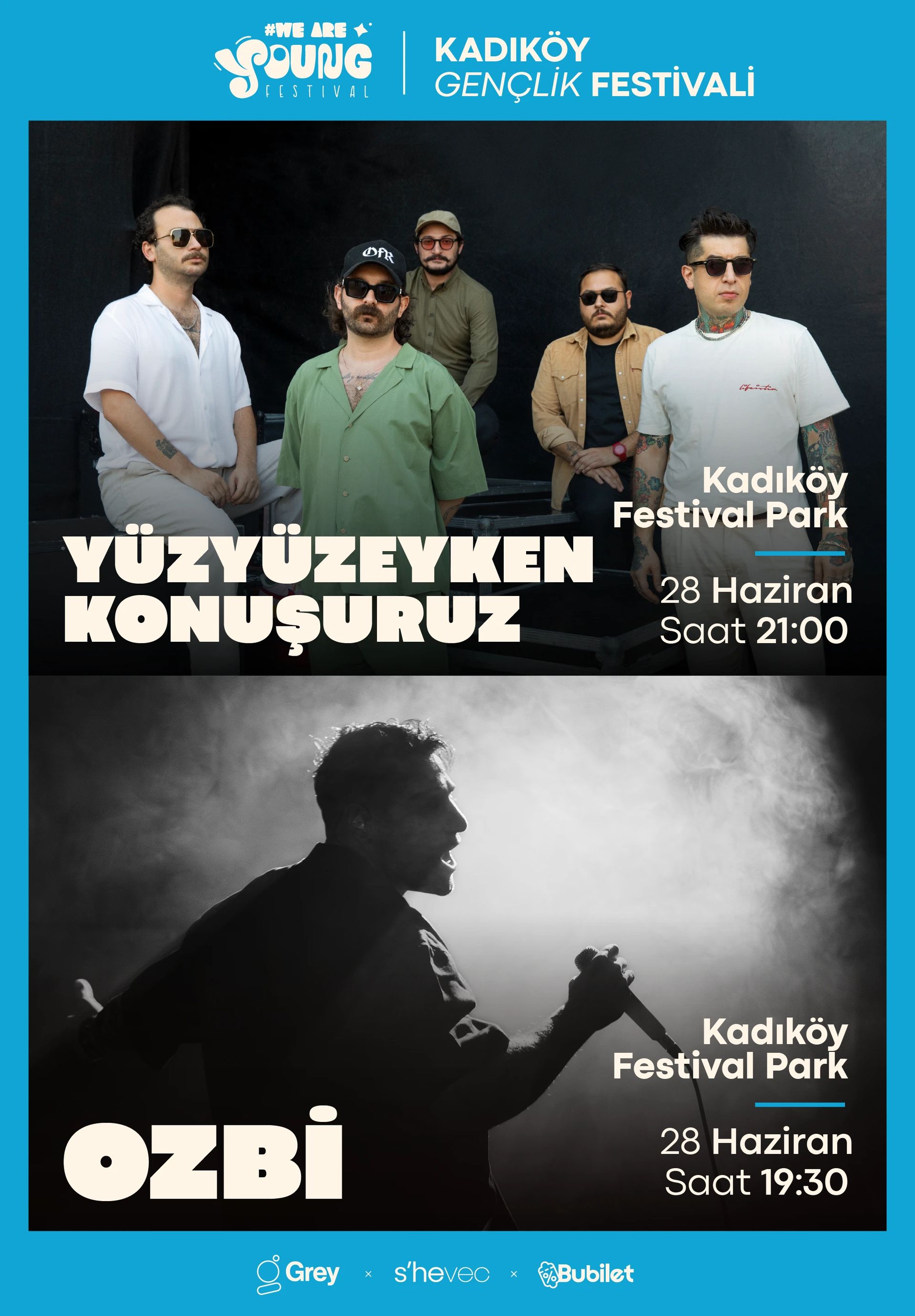 Ozbi & Yüzyüzeyken Konuşuruz - We Are Young Festival