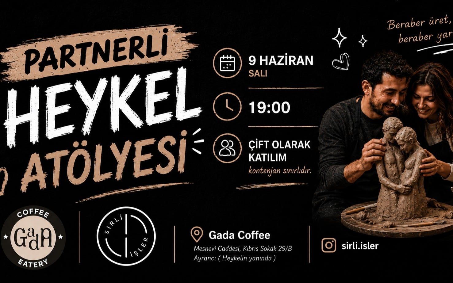 Partnerli Resim  Atölyesi / Partnerli Heykel Atölyesi
