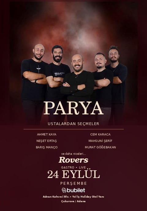 Parya "Ustalardan Seçmeler" Konseri