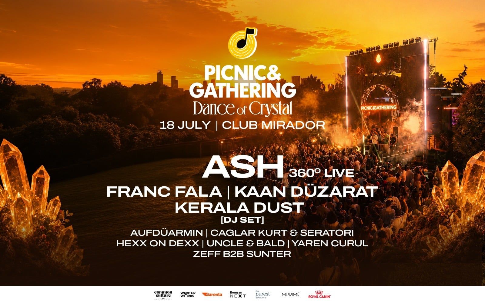  Picnic & Gathering Dance Of Crystal - Ash