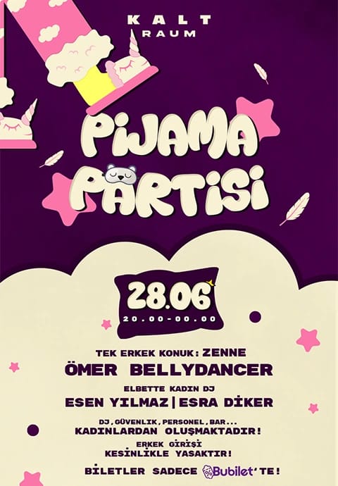 Erkolar Kapatılsın Pijama Partisi