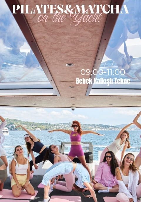 Pilates & Matcha on the Yacht