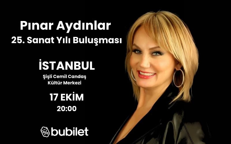 Pınar Aydınlar 25.Sanat Yılı Buluşması Konseri