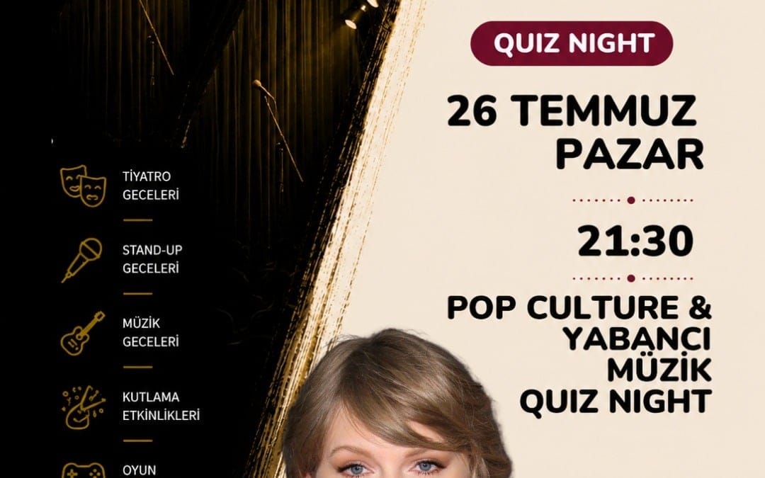 Pop Culture & Yabancı Müzik Quiz Night