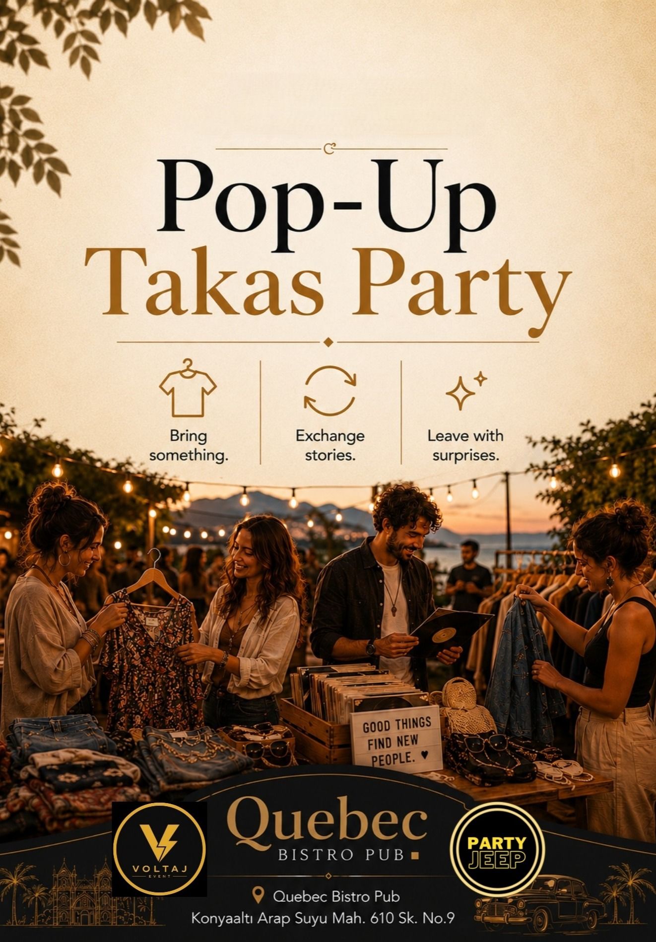 Pop-Up Takas Party