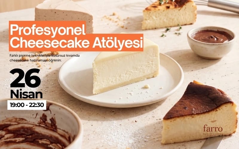 Profesyonel Cheesecake Eğitimi