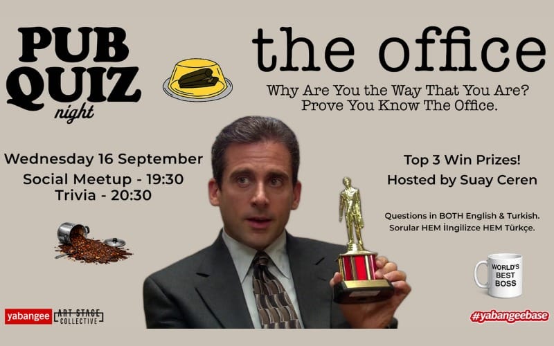 Pub Quiz on The Office: Questions in English and Turkish