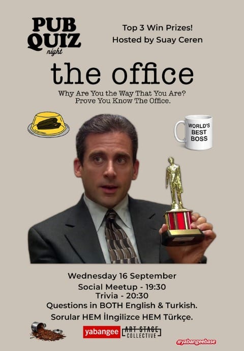 Pub Quiz on The Office: Questions in English and Turkish