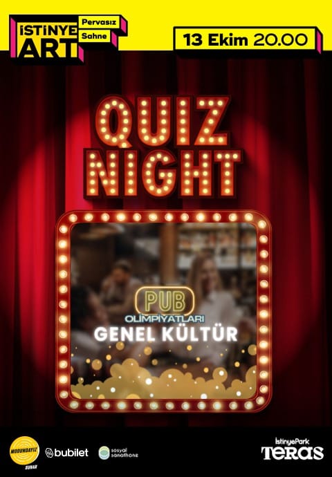 Quiz Night (Genel Kültür: Pub Olimpiyatları)