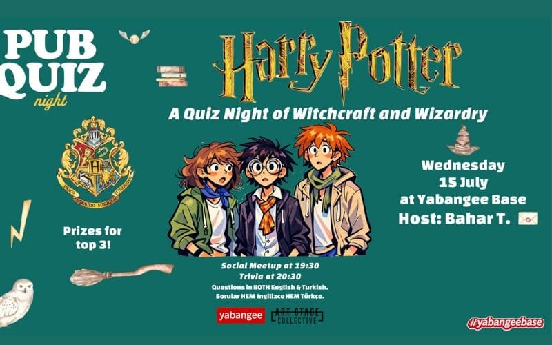 Quiz Night on Harry Potter: Questions in English & Turkish