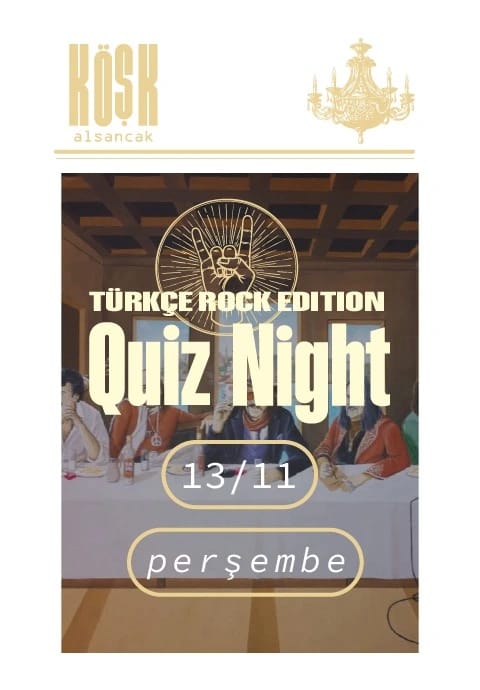Quiz Night - Türkçe Rock Edition