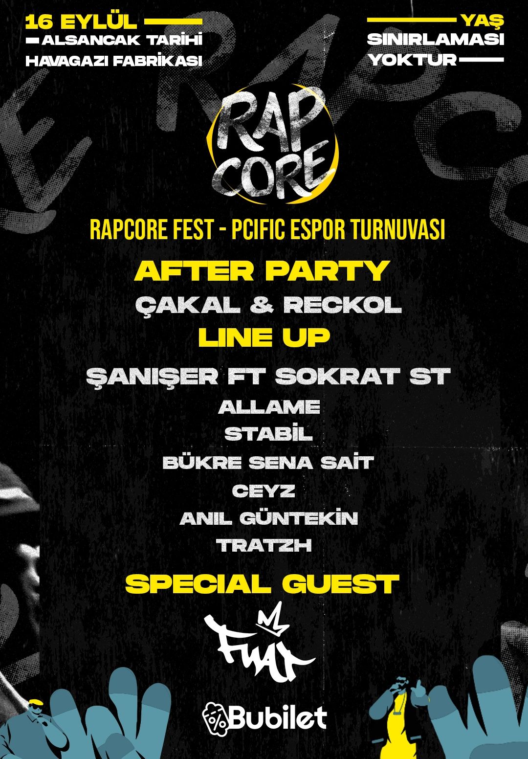 RapCore Fest - Pcific Espor Turnuvası