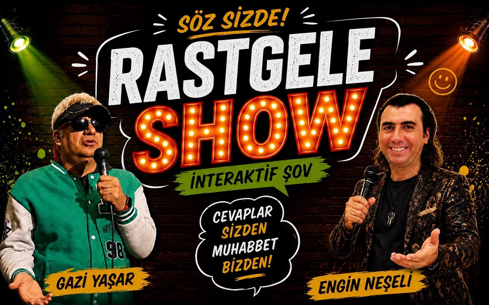 Rastgele Show | İnteraktif Komedi Şovu