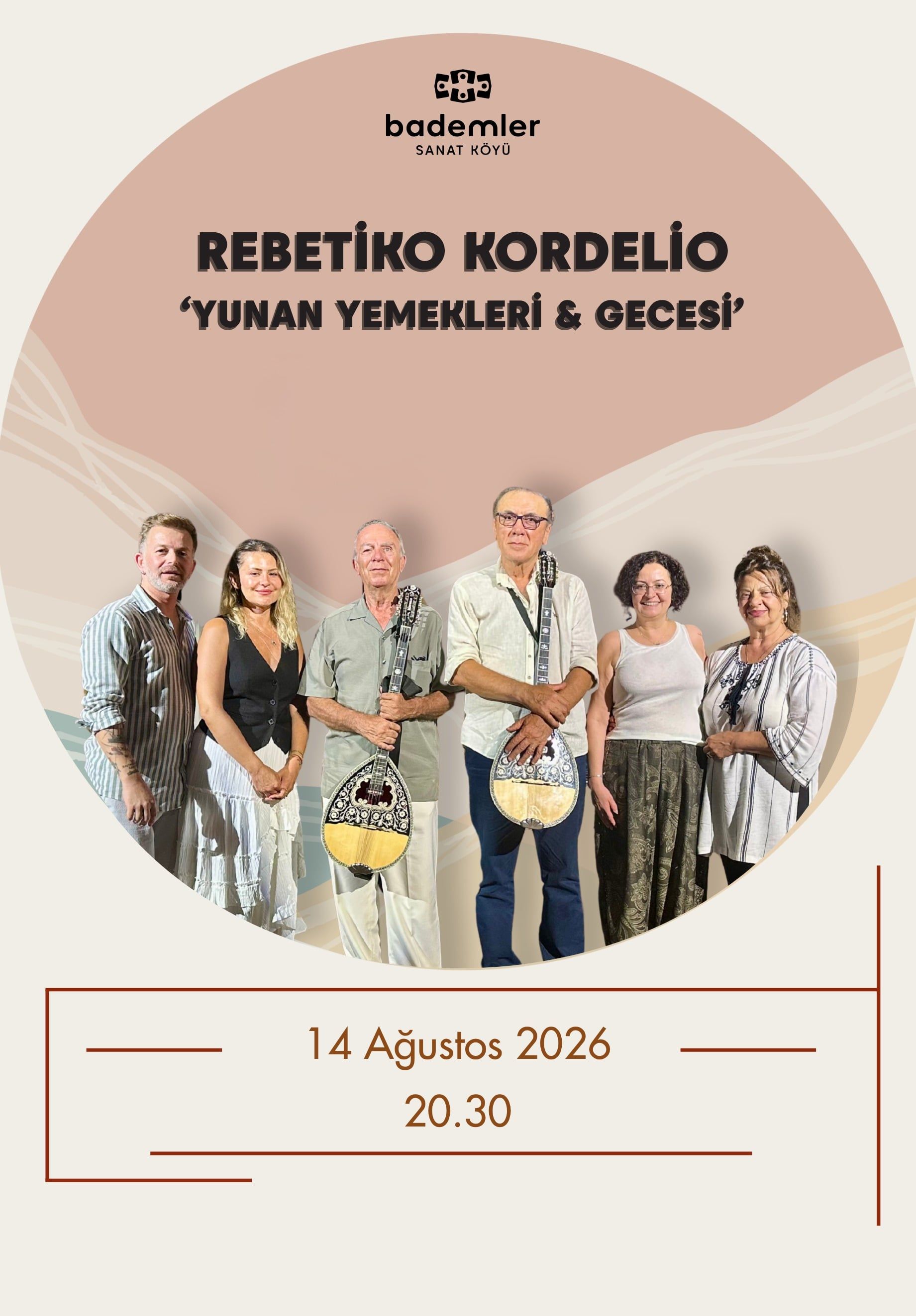 REBETİKO KORDELİO 'YUNAN YEMEKLERİ VE GECESİ'