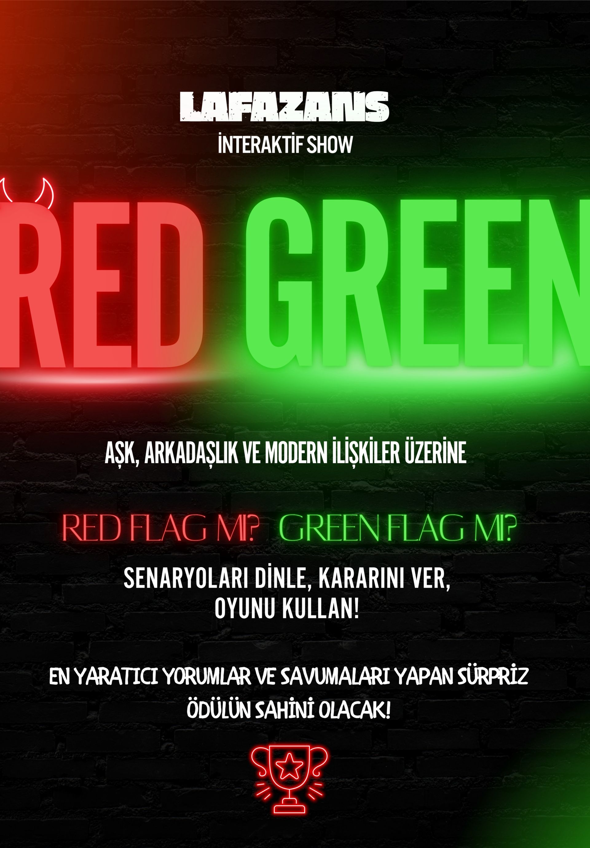 Red or Green? – İnteraktif Talk Show