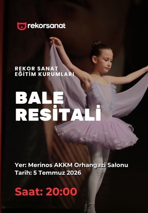  Rekor Sanat Öğrencileri Bale Resitali