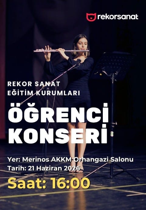 Rekor Sanat Öğrenci Konseri Saat 16:00