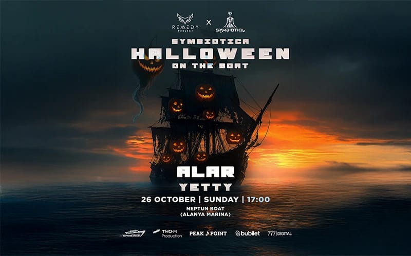 Remedy Project x Symbiotica HALLOWEEN ON THE BOAT