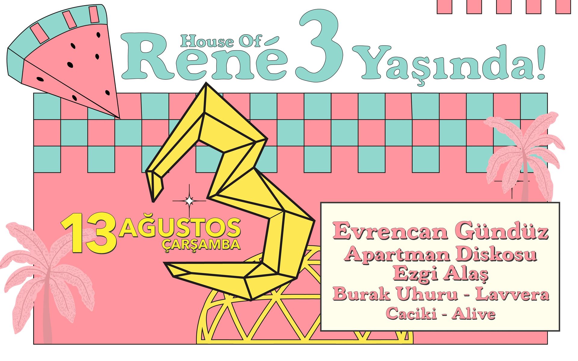 Rene 3 Yaşında!