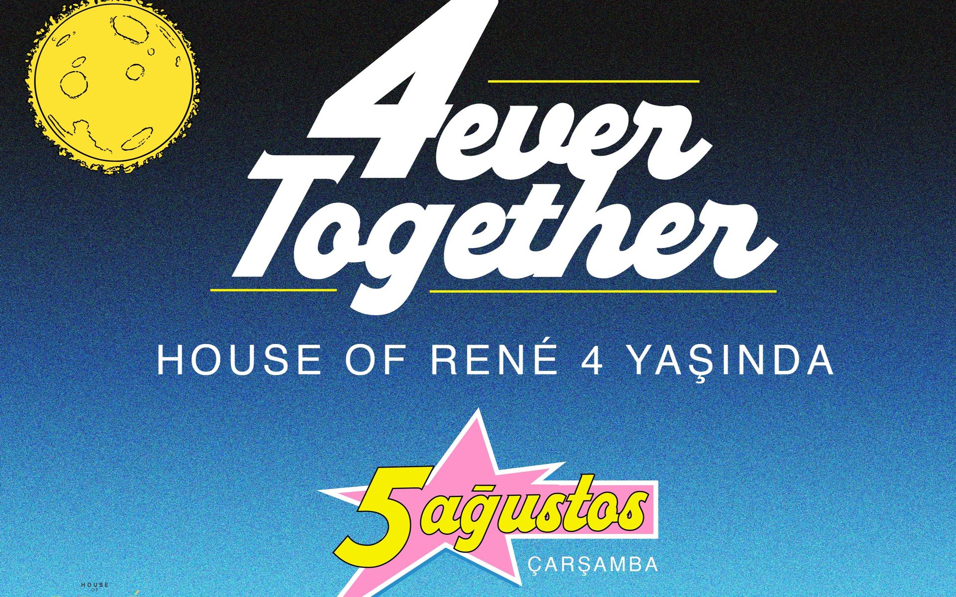 House of René 4 Yaşında!