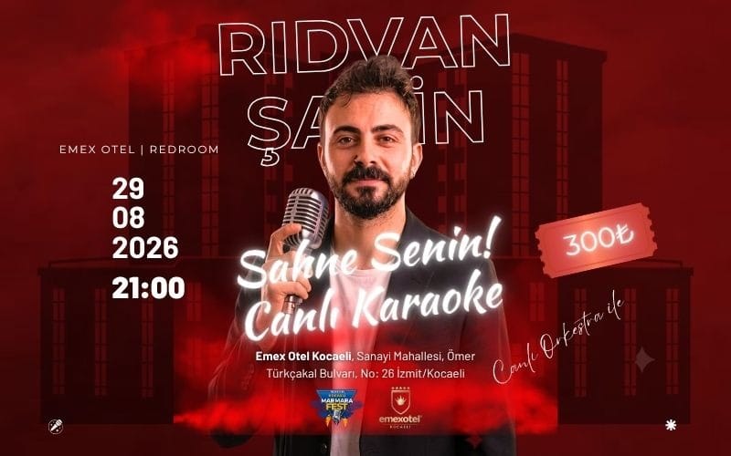 Rıdvan Şahin ile Canlı Karaoke 