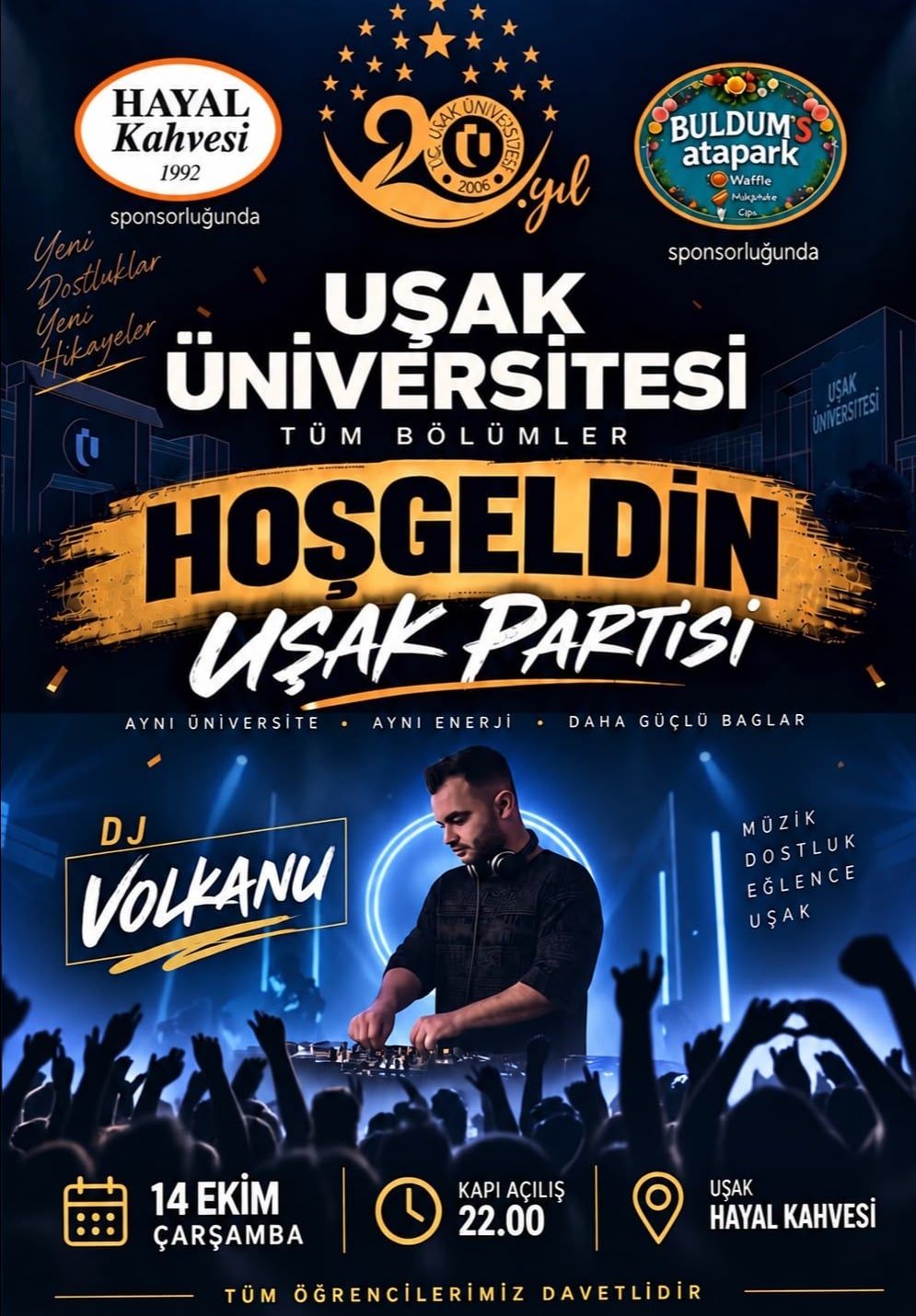 Uşak Üniversitesi Tanışma Partisi