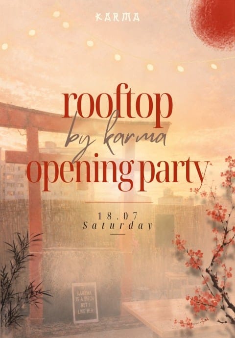 Rooftop by Karma Opening Party