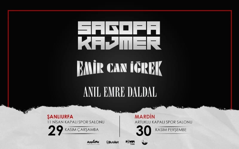 Sagopa Kajmer & Emir Can İğrek & Anıl Emre Daldal Konseri