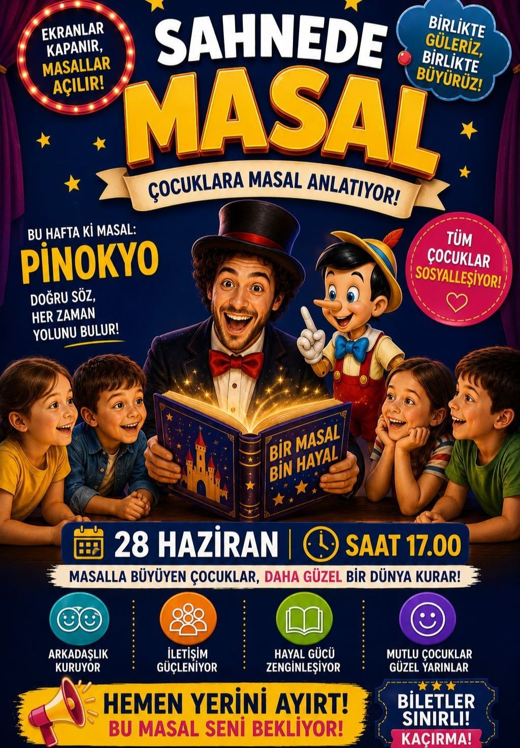 Sahnede Masal