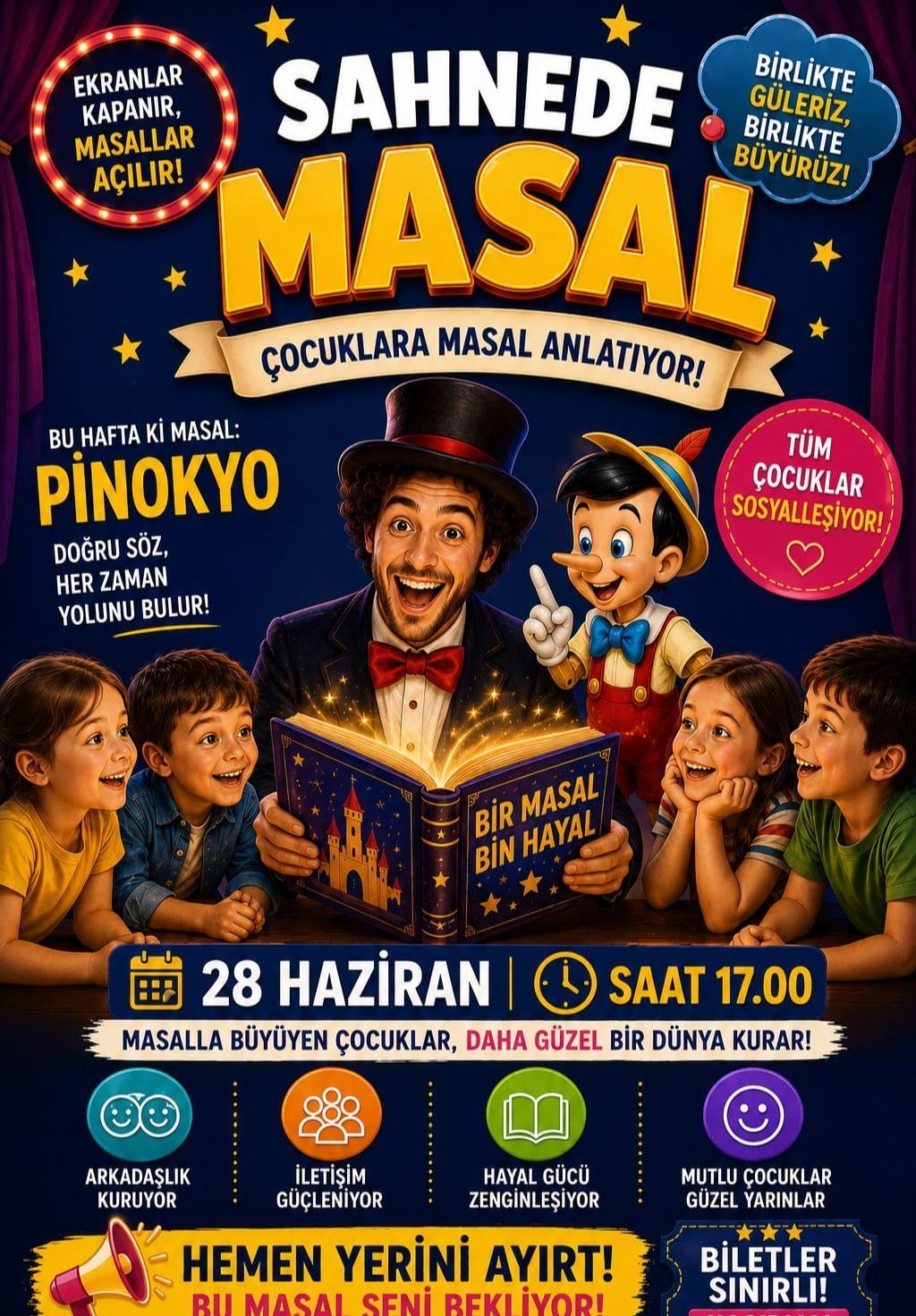 Sahnede Masal (Pinokyo)