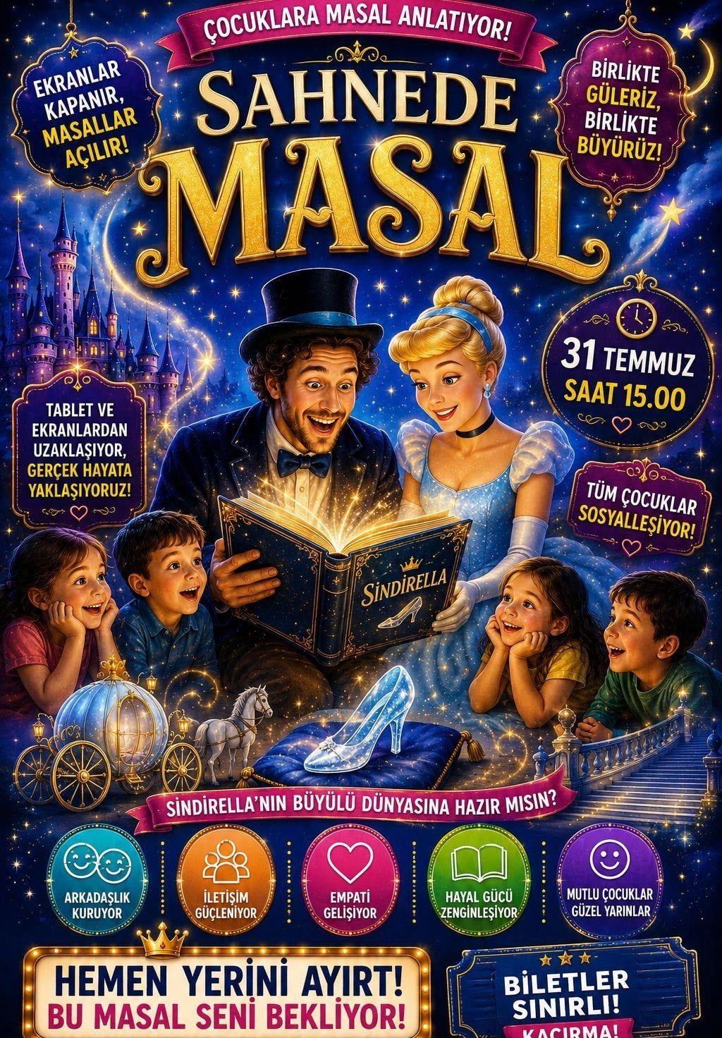 Sahnede Masal (Sindirella ) 			