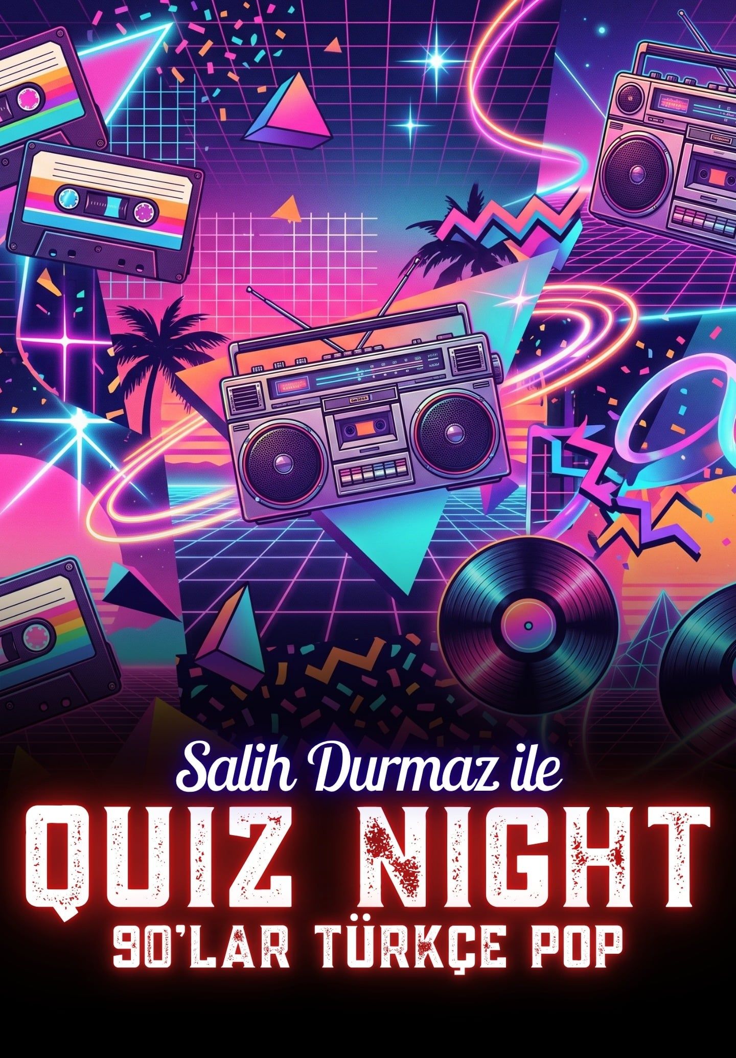 Salih Durmaz ile Quiz Night - 90'lar Türkçe Pop