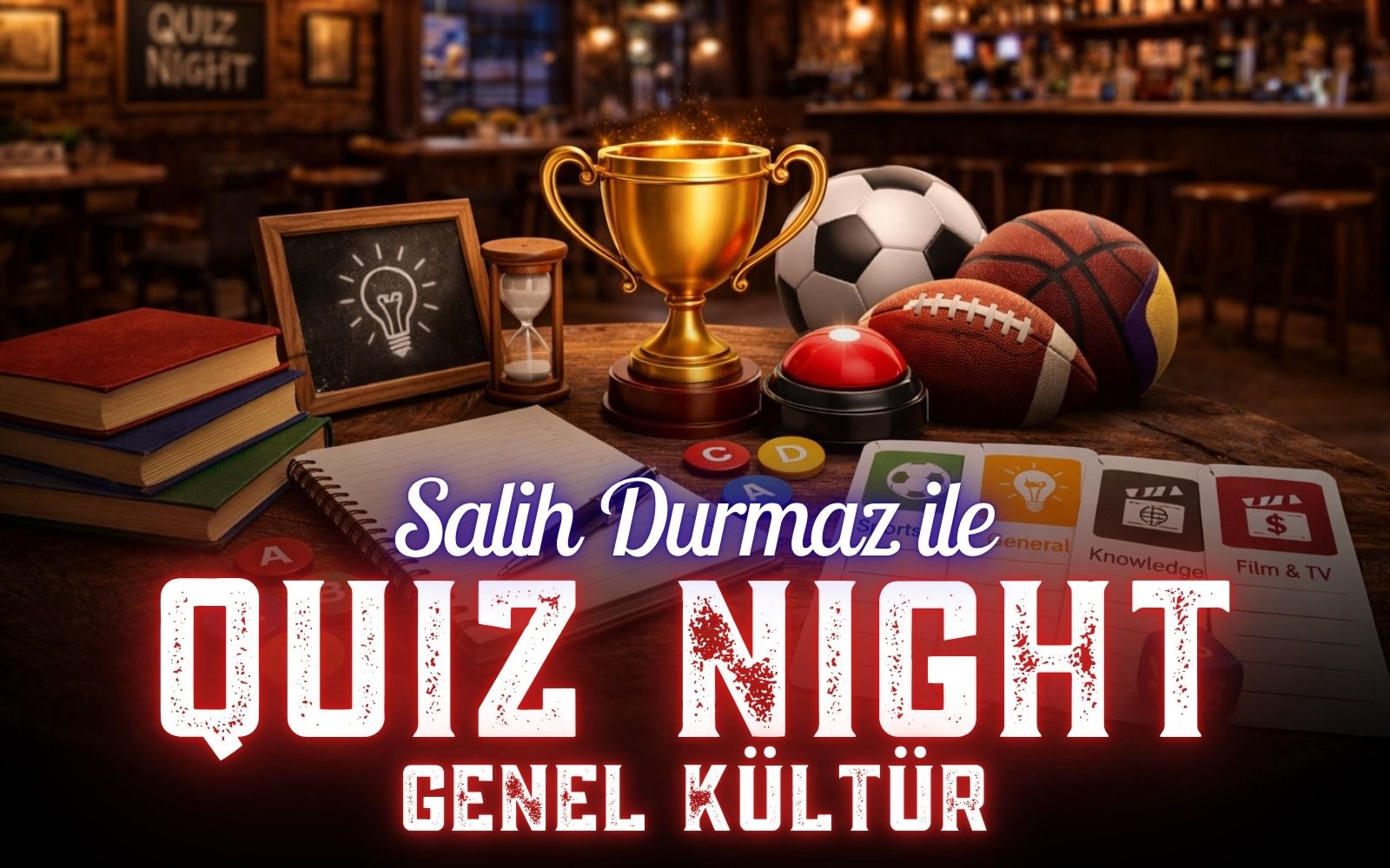 Salih Durmaz ile Quiz Night - Genel Kültür