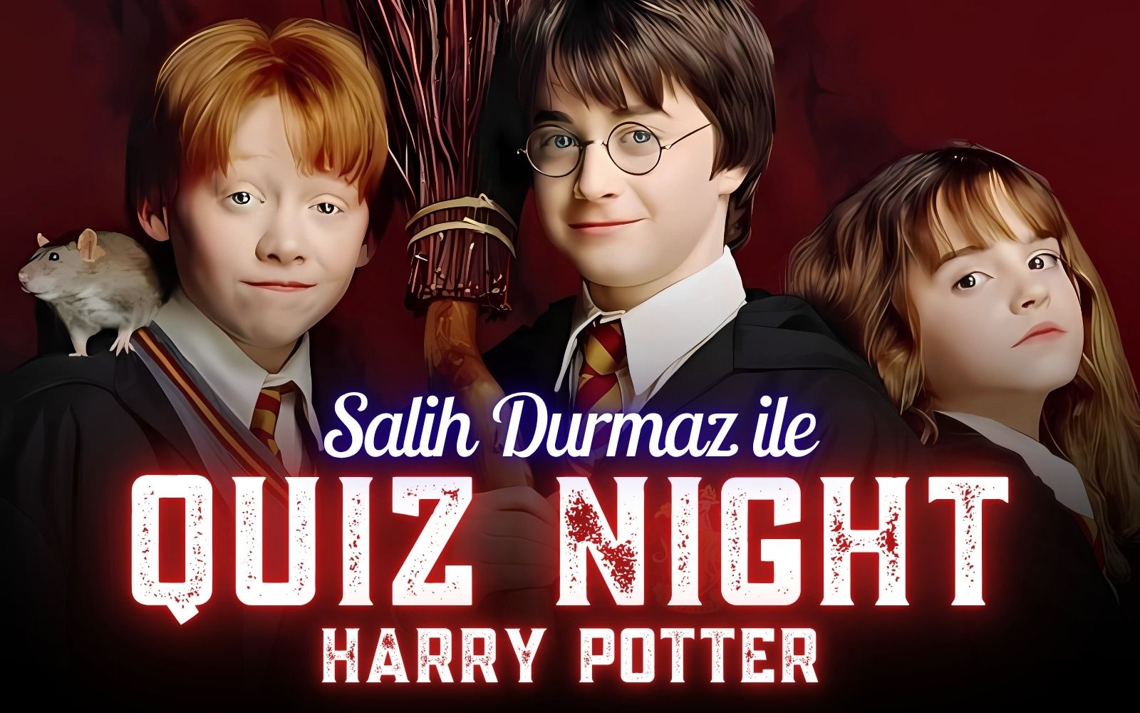 Salih Durmaz ile Quiz Night - Harry Potter (Felsefe Taşı ve Sırlar Odası Filmleri)