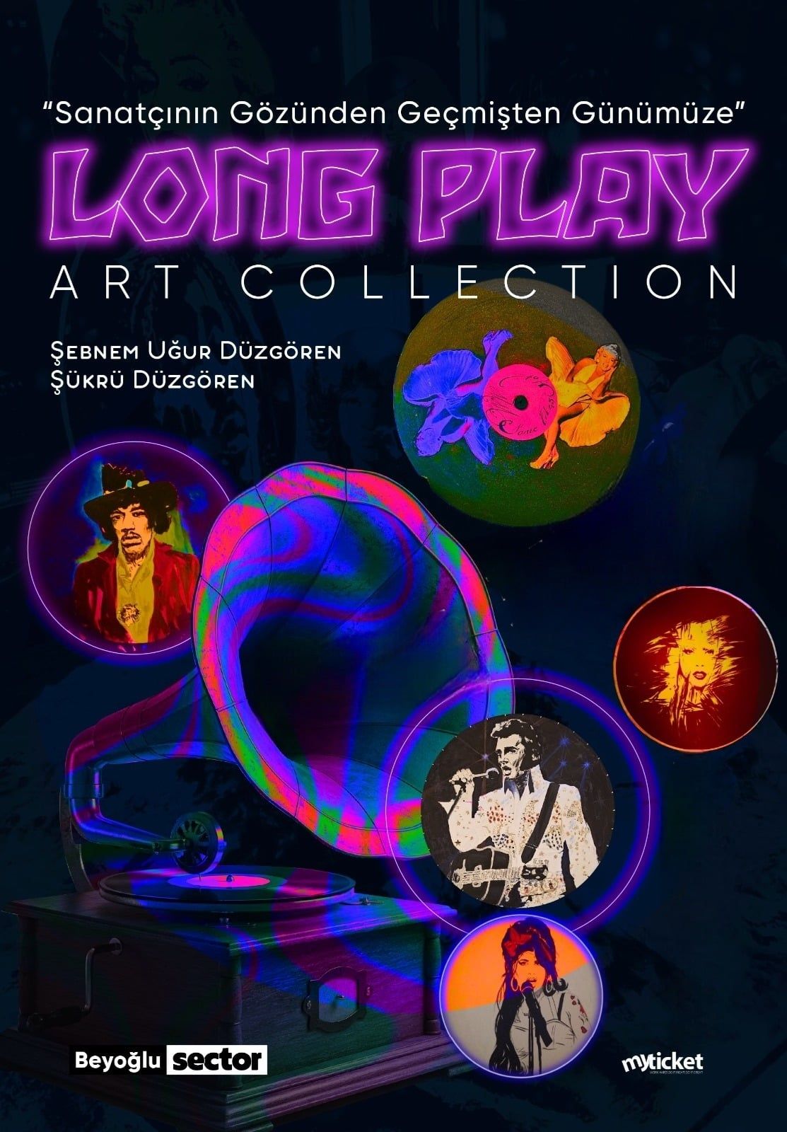 Sanatçının Gözünden Geçmişten Günümüze Long Play Art Collection - Müzikli Akşam Sergisi