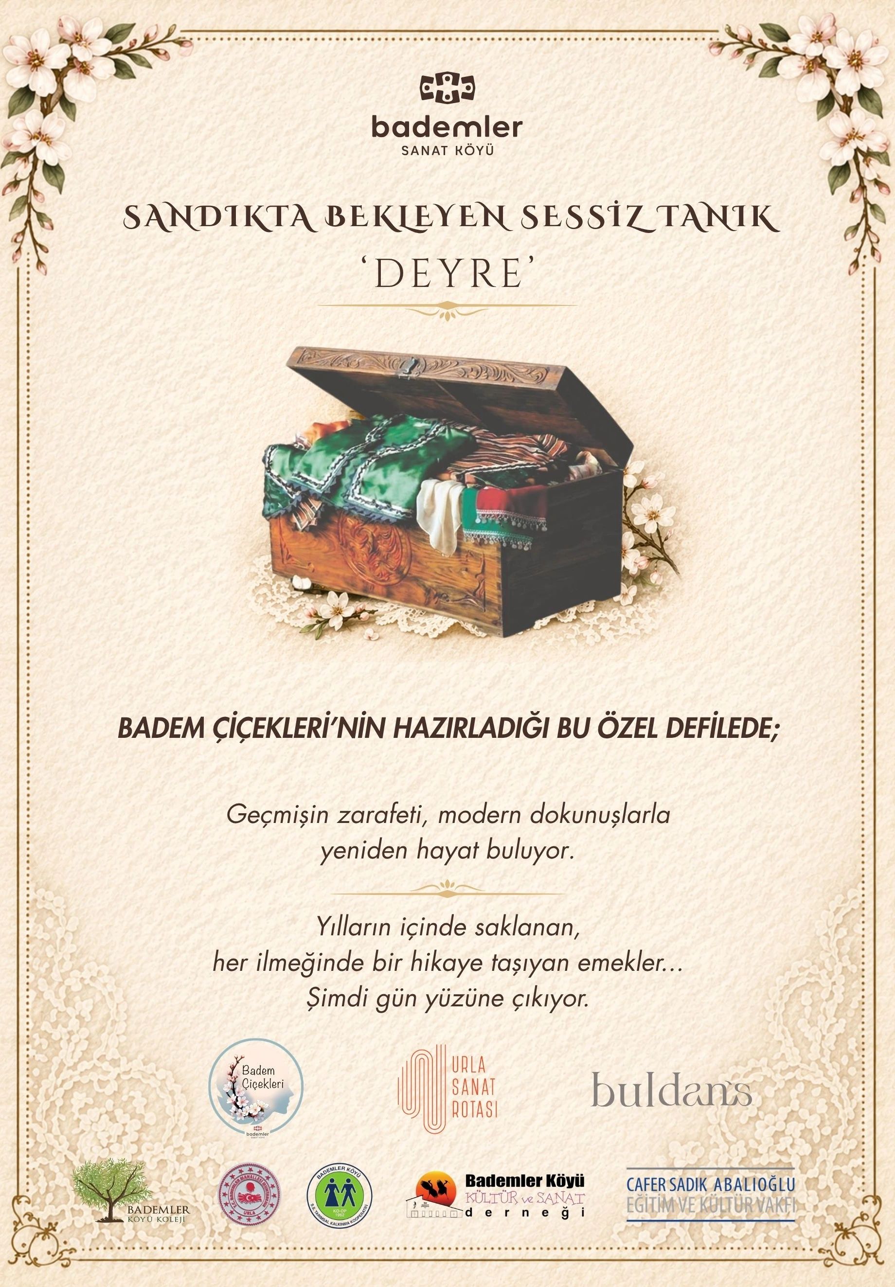 SANDIKTA BEKLEYEN SESSİZ TANIK “DEYRE” DEFİLESİ