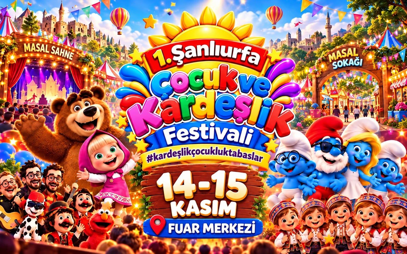 1. Şanlıurfa Çocuk ve Kardeşlik Festivali