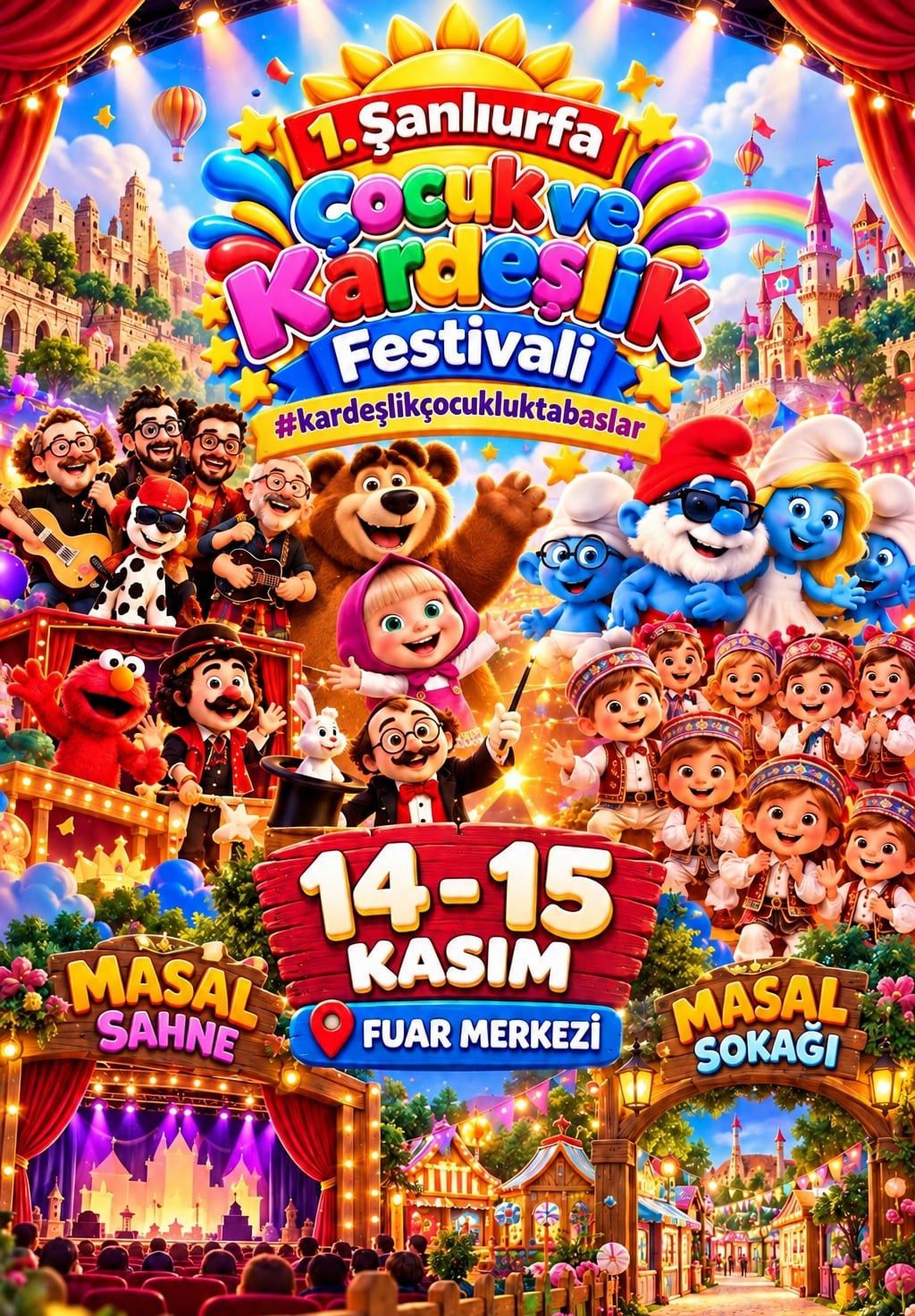 1. Şanlıurfa Çocuk ve Kardeşlik Festivali