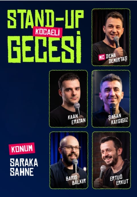 Saraka 4'lü stand-up gecesi