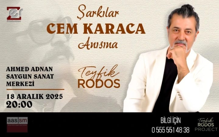 Şarkılar Cem Karaca Anısına - Teyfik Rodos