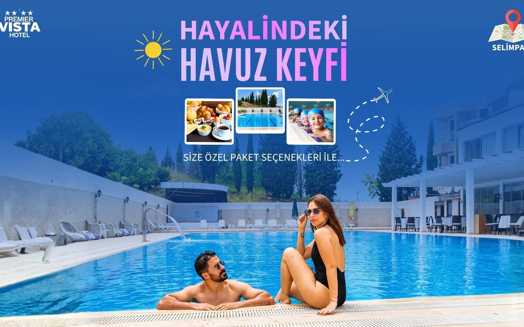 Selimpaşa Premier Vista Hotel’de Günübirlik Havuz 