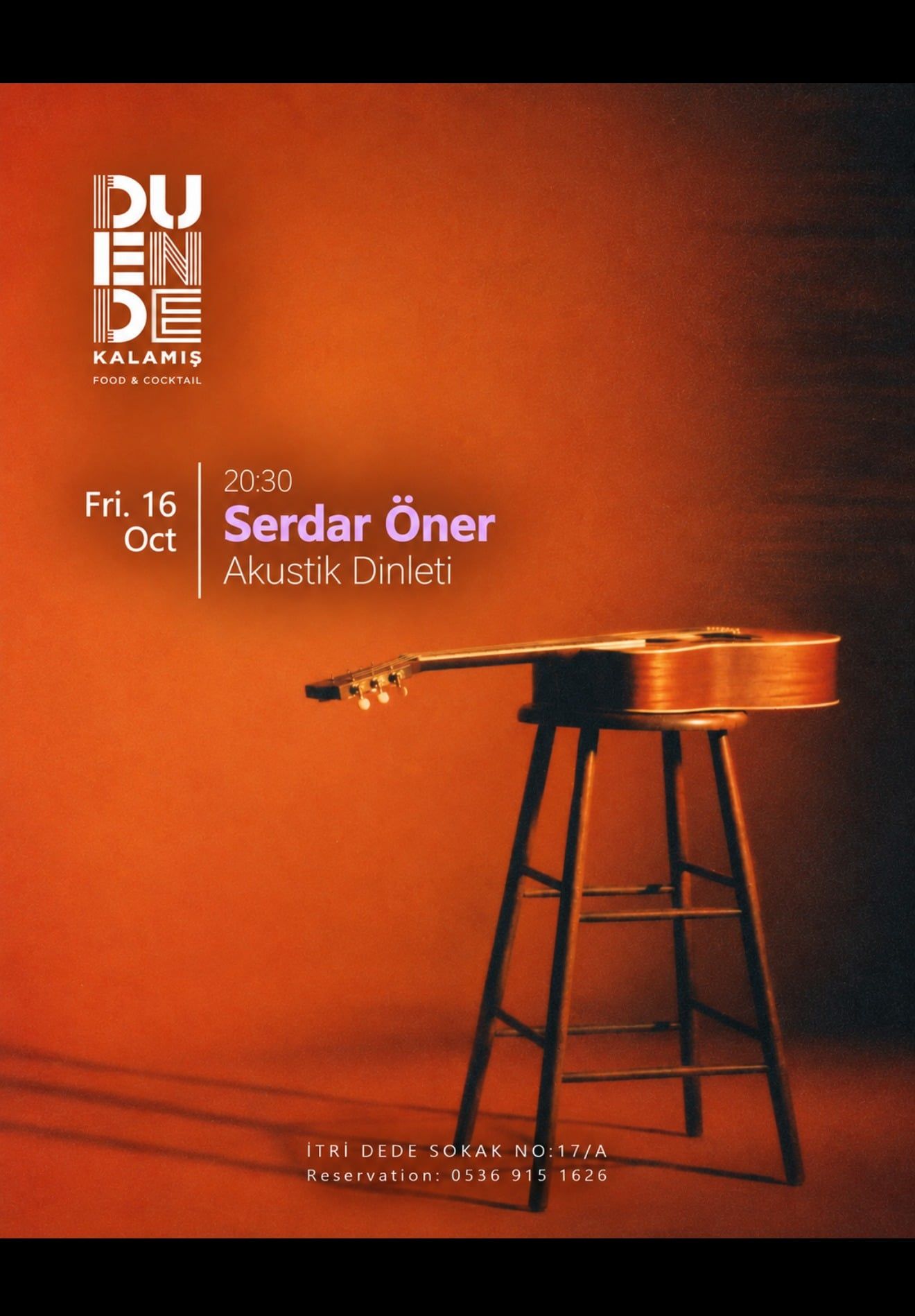 Serdar Öner – Akustik Dinleti