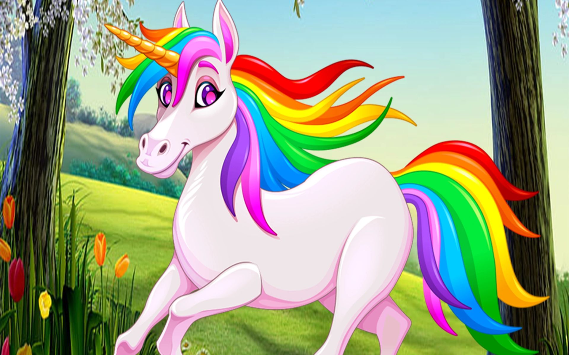 Sevimli Boynuz Unicorn Çocuk Oyunu