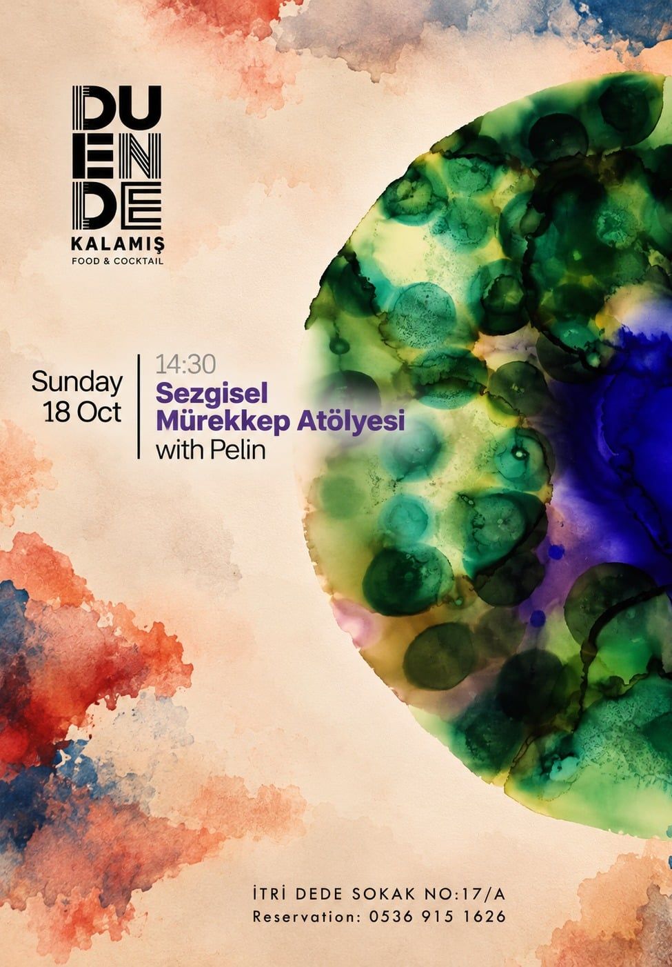 Sezgisel Mürekkep Atölyesi with Pelin