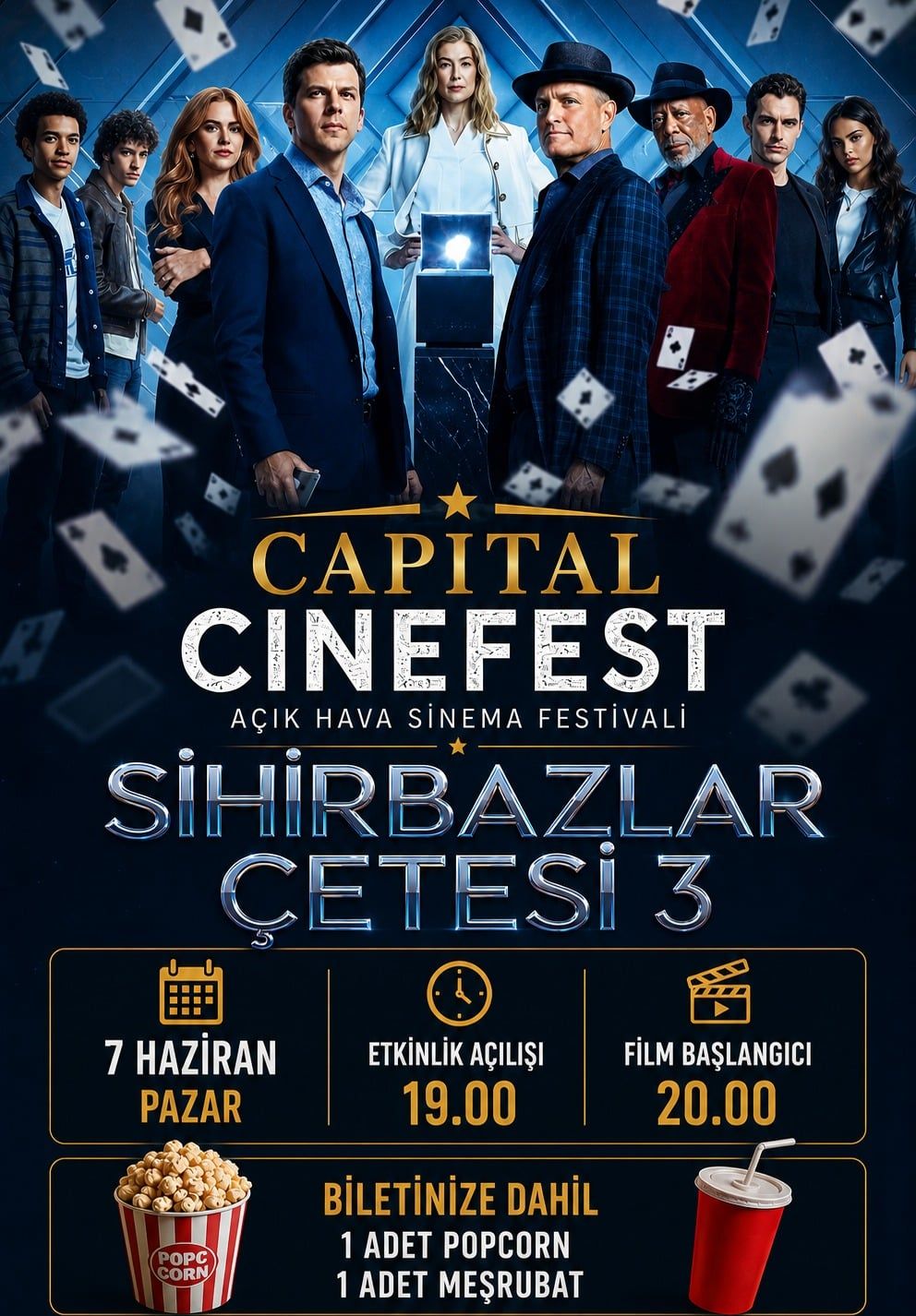 Sihirbazlar Çetesi Film Gösterimi