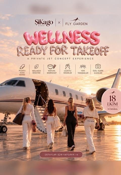 ŞiKa.go Uçak Konseptli Wellness Buluşması